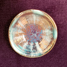 Load image into Gallery viewer, 3" Raku Blessing Bowl - Turquoise