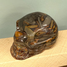 Load image into Gallery viewer, Brecciated Mookaite Jasper Skull