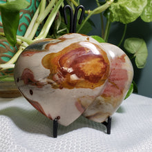 Load image into Gallery viewer, Desert Jasper Double Heart