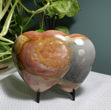 Load image into Gallery viewer, Desert Jasper Double Heart