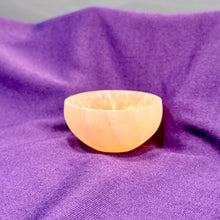 Load image into Gallery viewer, Tangerine Selenite Bowl - Small