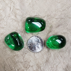 Green Obsidian Tumbled