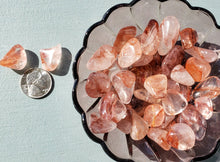 Load image into Gallery viewer, Red Hematoid Quartz Tumbled A

