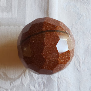 Goldstone Faceted Sphere