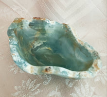 Load image into Gallery viewer, Blue Onyx Freeform Bowl with Unpolished Rim
