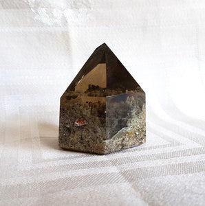 Smoky Quartz Generator with Chlorite