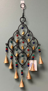 Iron Chime w/ 16 Bells and Beads