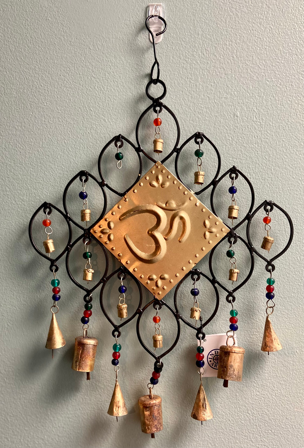 Iron OM Chime w/ 19 Bells and Beads