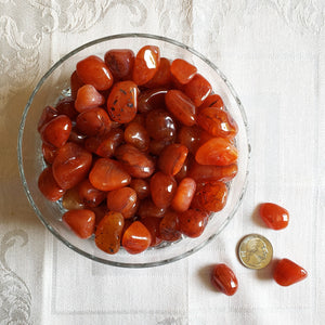 Carnelian Tumbled