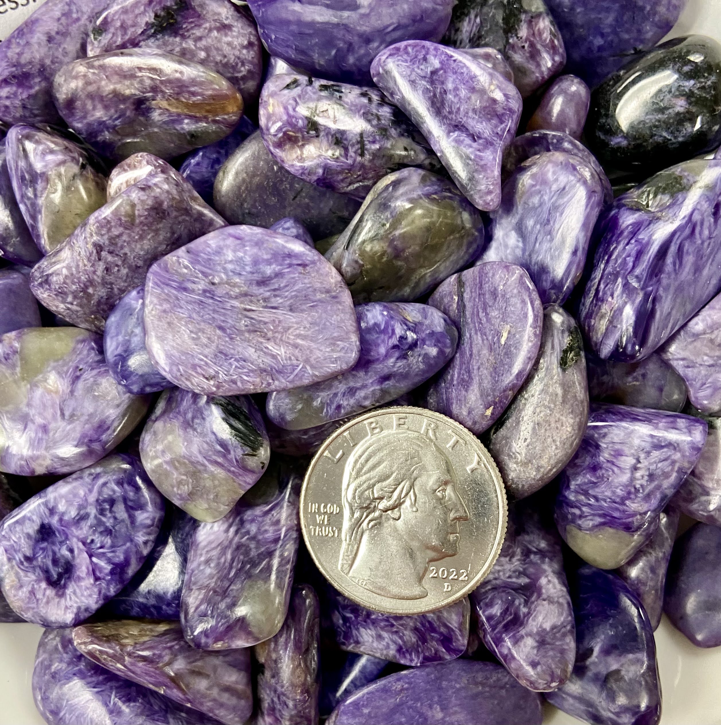 Charoite Tumbled