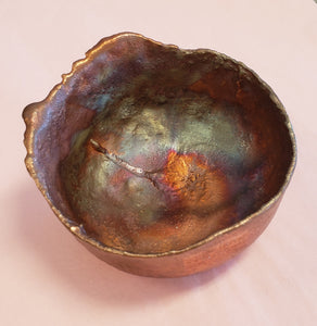 Handcast Copper Bowl