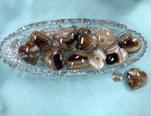 Banded Agate Heart