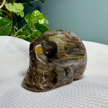 Load image into Gallery viewer, Brecciated Mookaite Jasper Skull
