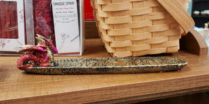 Red Dragon w Celtic Triple Moon Incense Holder