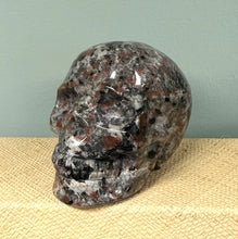 Load image into Gallery viewer, Flame Stone Skull
