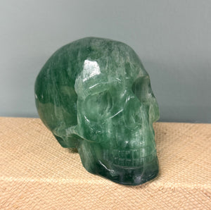 Fluorite Skull