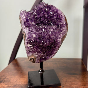 Amethyst Druzy Geode