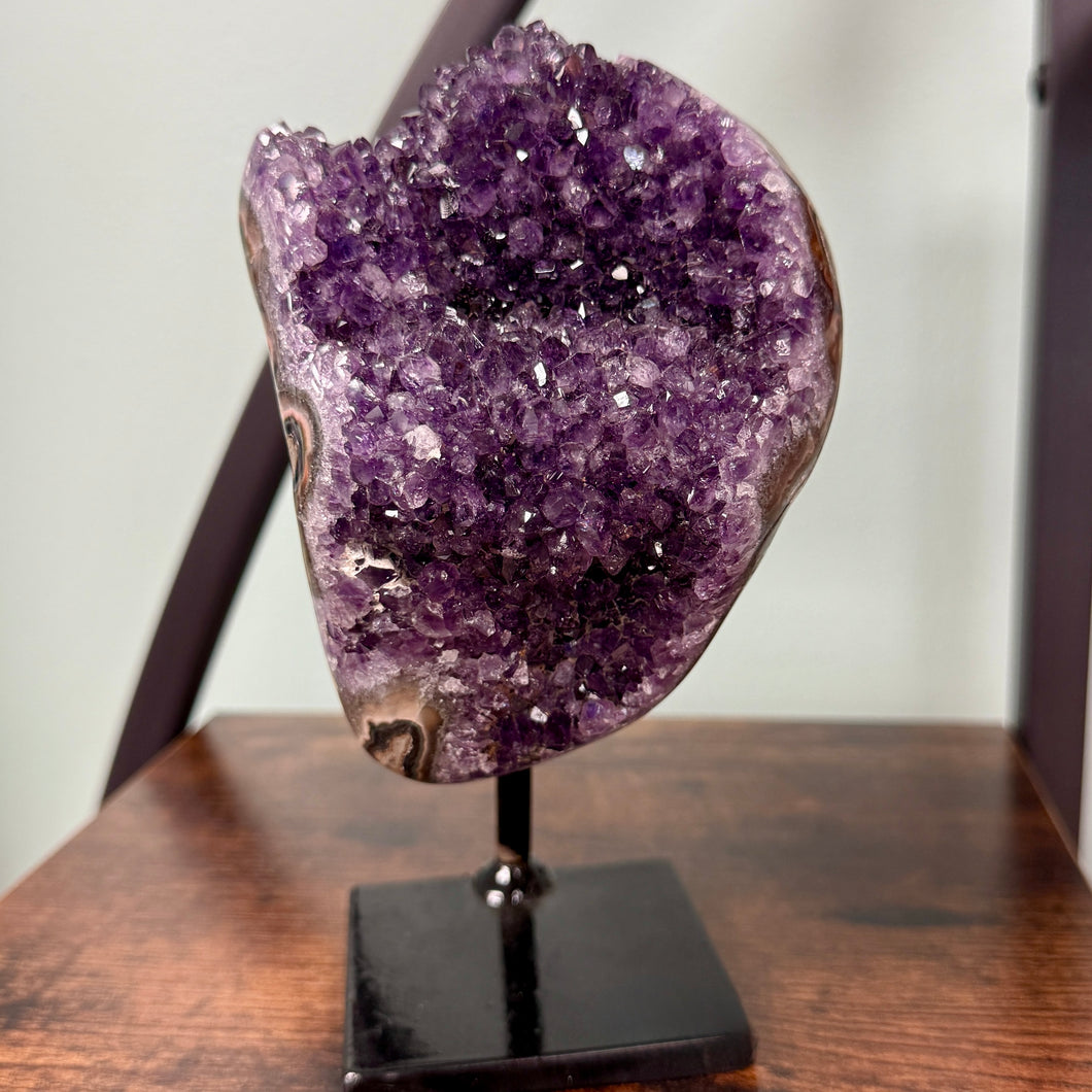 Amethyst Druzy Geode