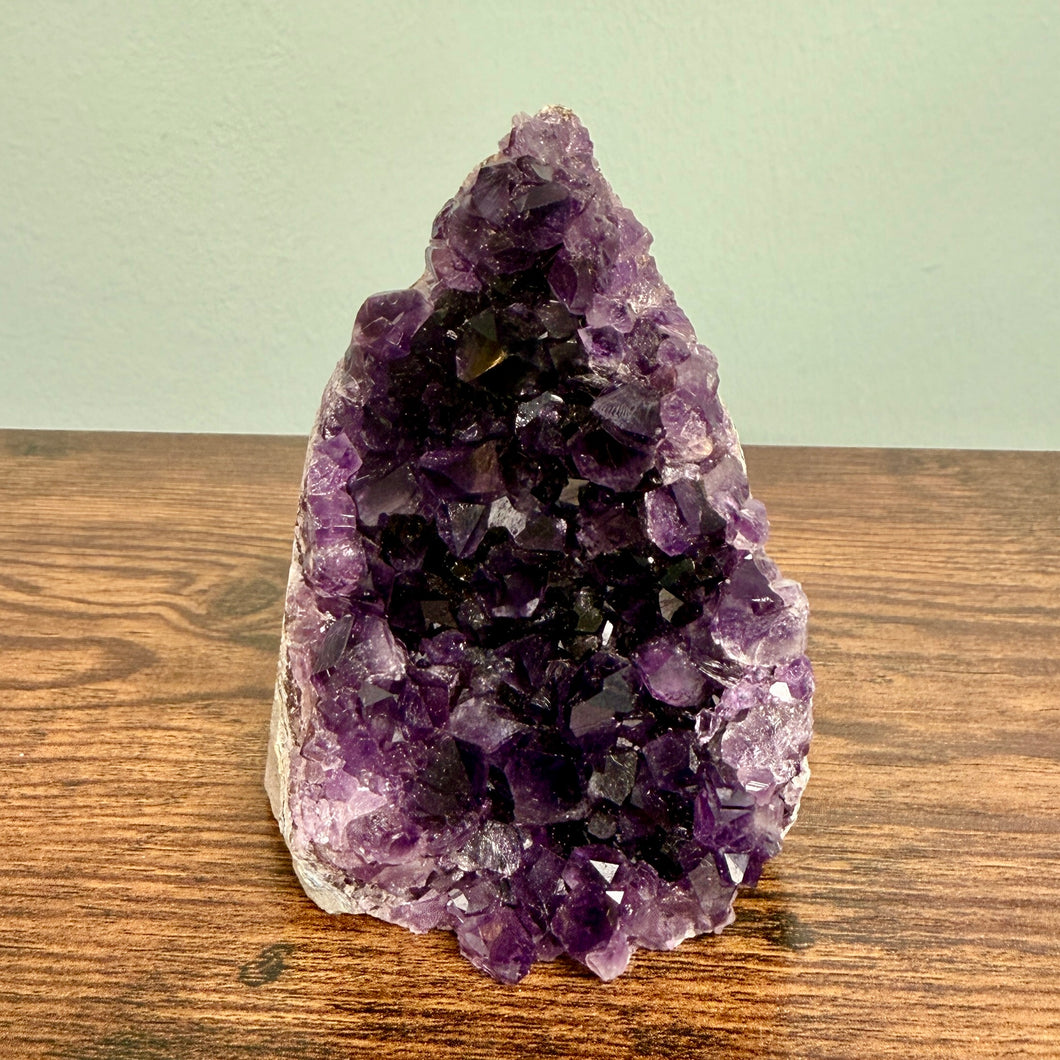 Amethyst Druzy w/ Cut Base