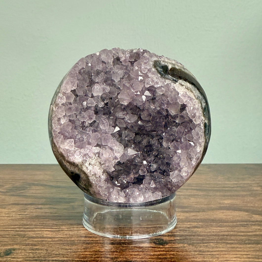 Amethyst Druzy Sphere