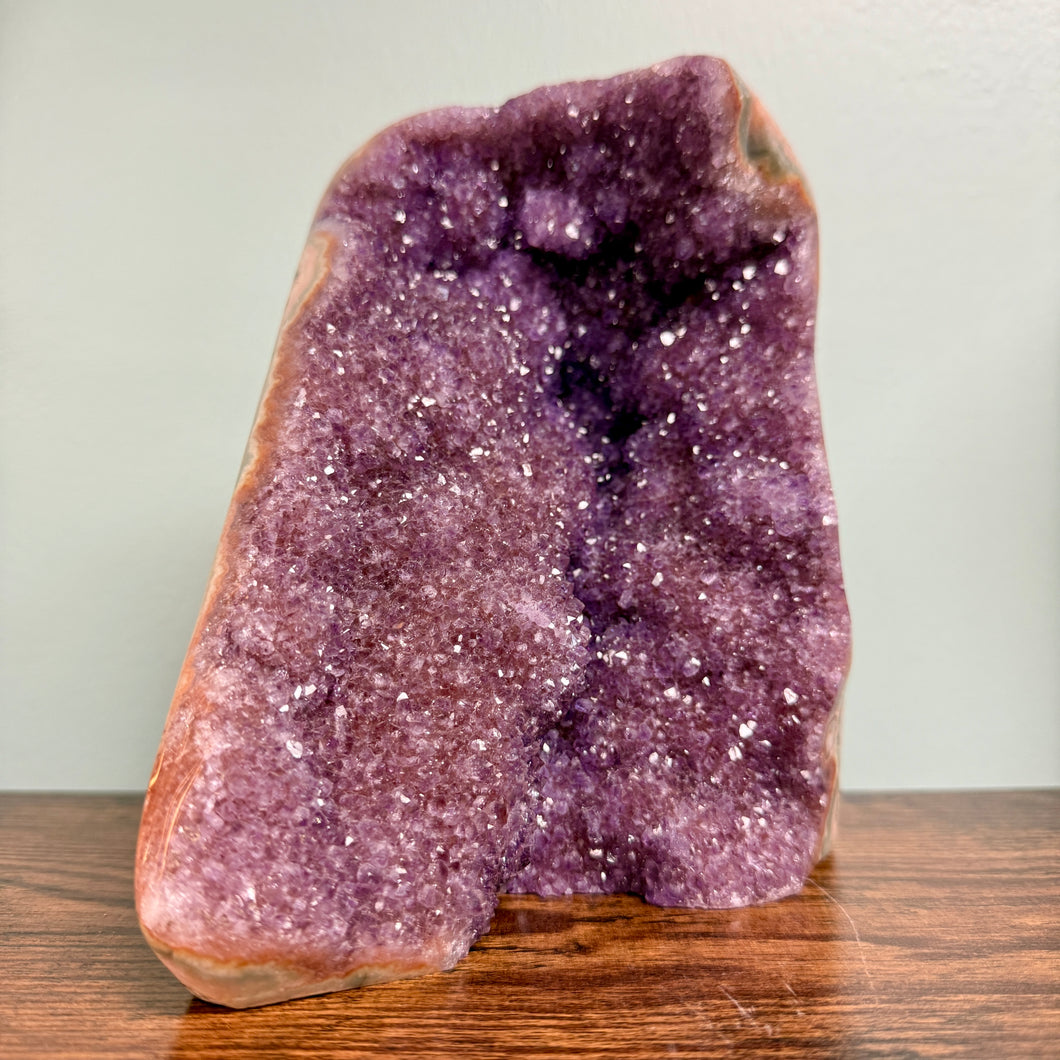 Amethyst Druzy Geode