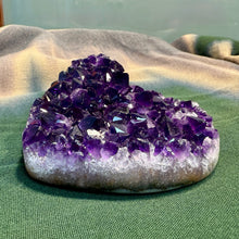 Load image into Gallery viewer, Amethyst Druzy Heart
