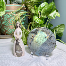 Load image into Gallery viewer, Labradorite Disk or "Full Moon"
