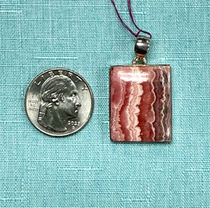 Rhodochrosite Pendant