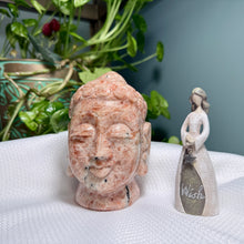 Load image into Gallery viewer, Sunstone Buddha Head
