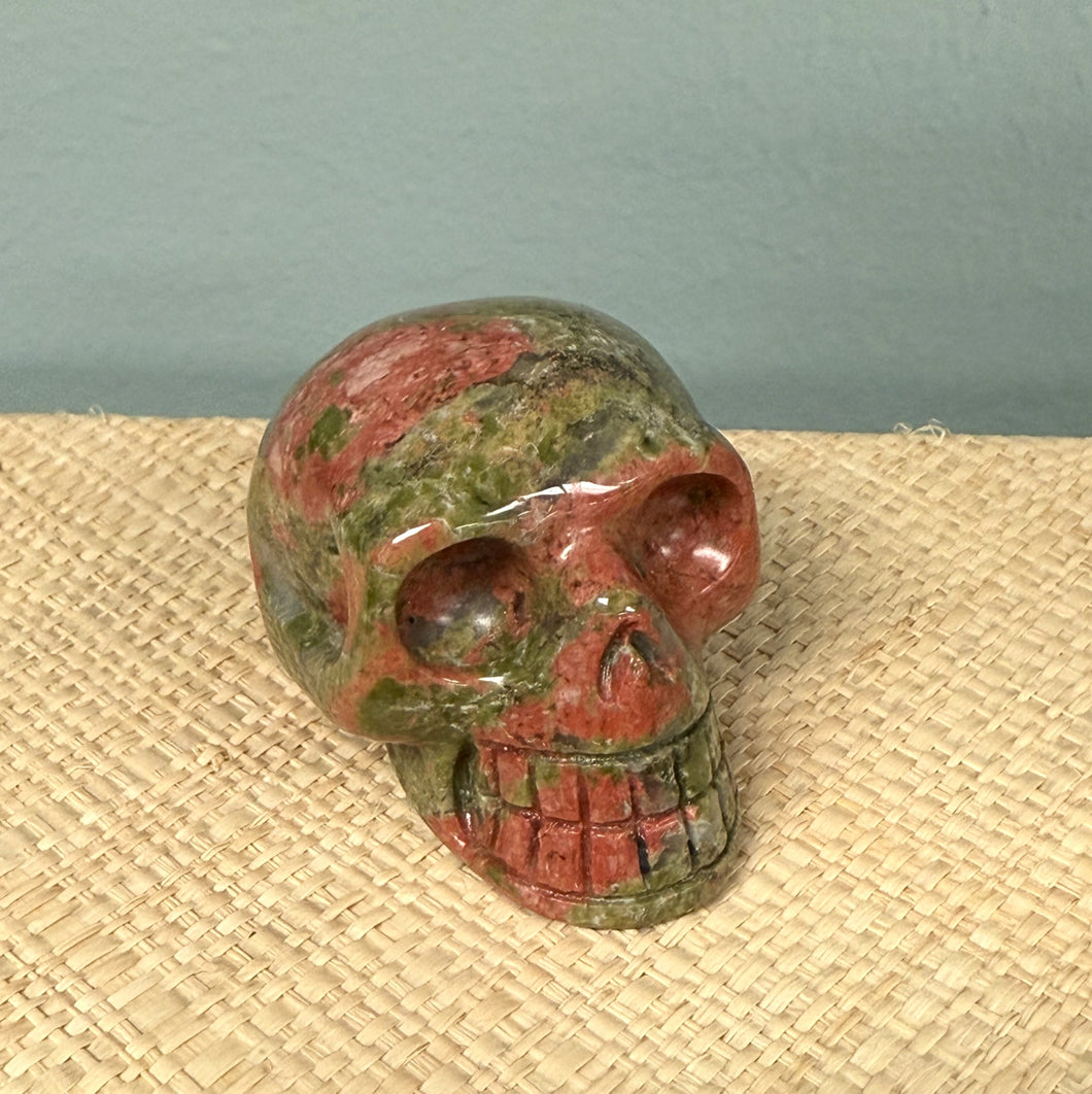 Unakite Skull