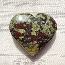 Load image into Gallery viewer, Dragon&#39;s Blood Jasper Heart
