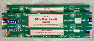 60s Patchouli Nag Champa Agarbatti Incense