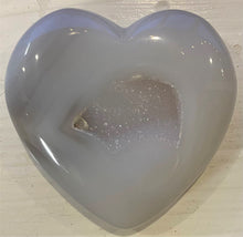 Load image into Gallery viewer, Agate Druzy Heart
