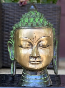 Metal Buddha Head