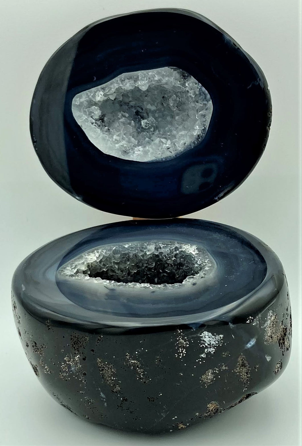 Agate/Geode Jewelry Pots