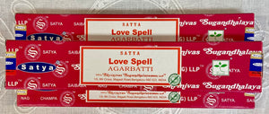 Love Spell Nag Champa Agarbatti Incense